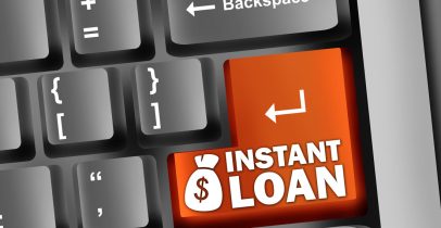 Enter key of keyboard for instant loan approval in Singapore